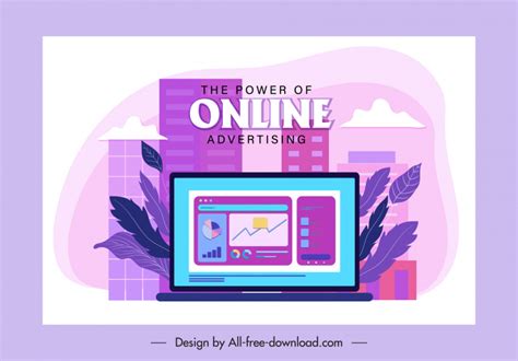 Online advertising banner computer business user interface sketch ...