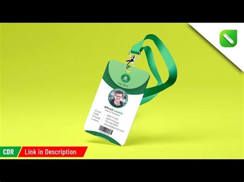 115 Corporate Id card design in Corel draw | v enn graphics | Coreldraw Tutorial - YouTube