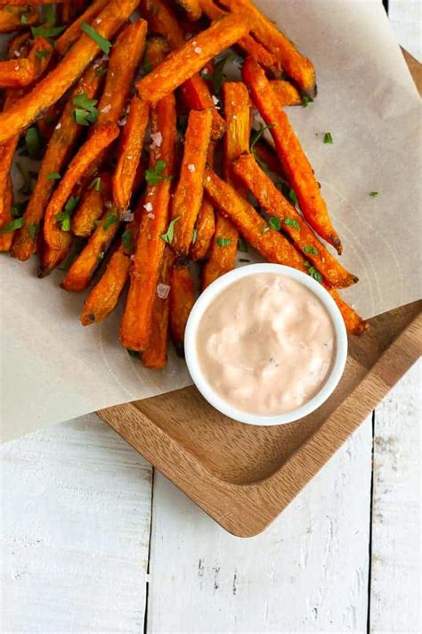 Sweet Potato Fries Dipping Sauce {Vegetarian} - Sustainable Cooks