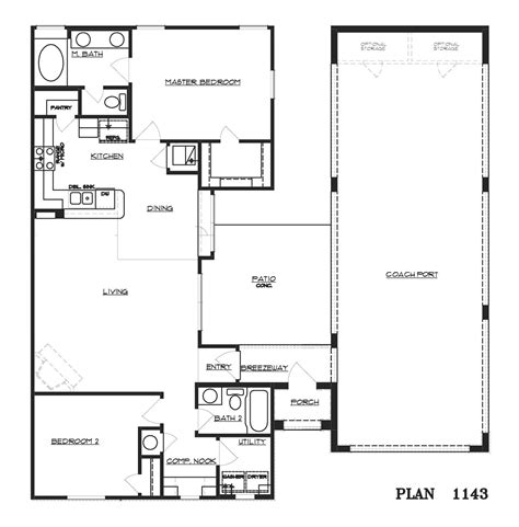 Barndominium Floor Plans With Rv Storage - Image to u