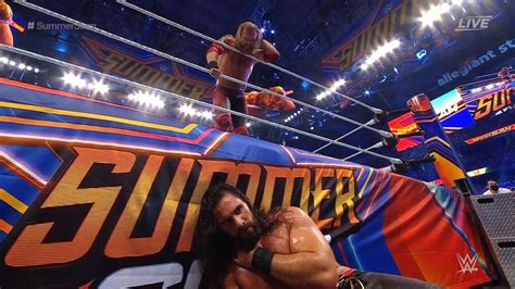 WWE SummerSlam: Edge Vs. Seth Rollins