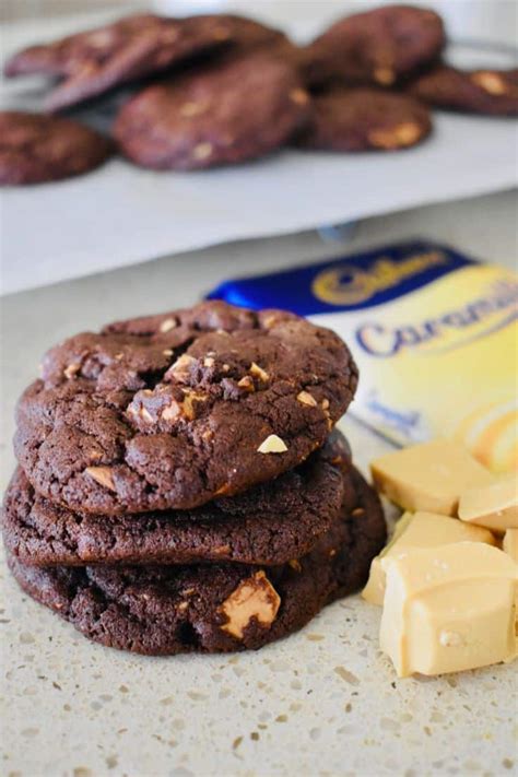 Choc CARAMILK Cookies | Cooking with Nana Ling