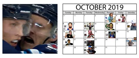 October 2019 - Winnipeg Jets Schedule : r/winnipegjets