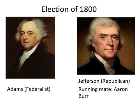 PPT - Election of 1800 PowerPoint Presentation, free download - ID:2080598