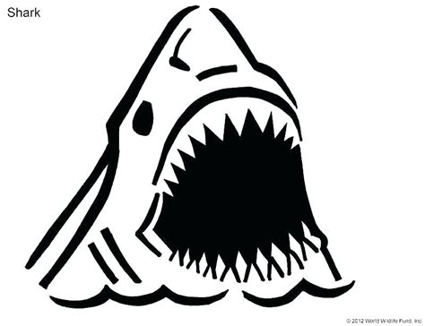 Shark Outline Drawing | Free download on ClipArtMag