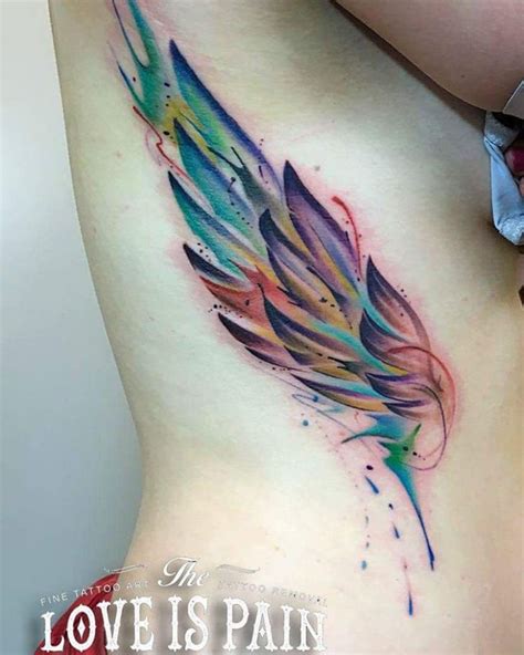 Color Wing Tattoo | Best Tattoo Ideas Gallery