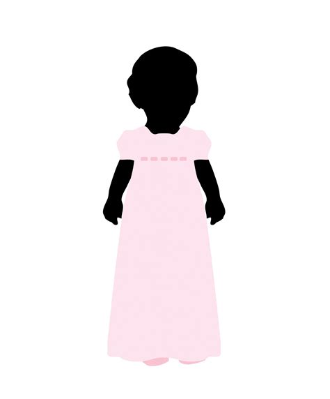 Child Black Silhouette Girl Free Stock Photo - Public Domain Pictures