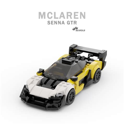 LEGO MOC Mclaren senna GTR 8wide speed champions by beardLB ...