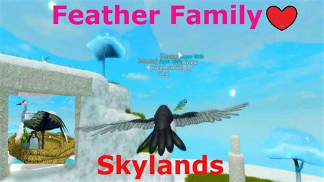 roblox Feather Family Skylands Update | Griffins can walk on clouds - YouTube