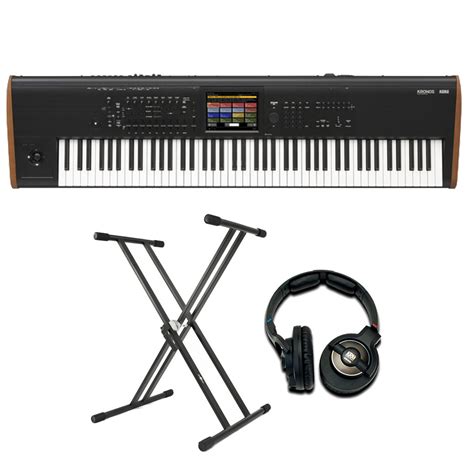 Korg Kronos 88 2015 Music Workstation with Stand and Headphones at ...