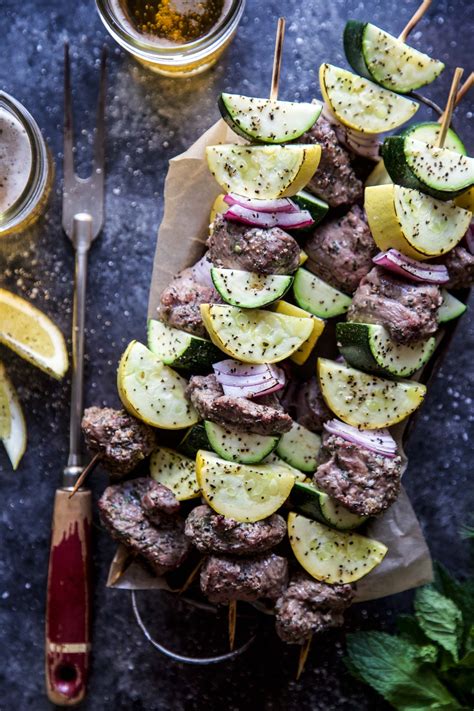 Grilled Citrus Lamb Skewers