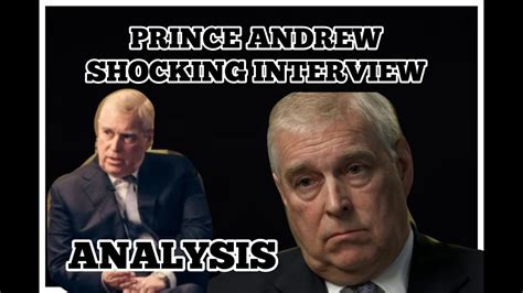 PRINCE ANDREW SHOCKING INTERVIEW ANALYSIS - YouTube