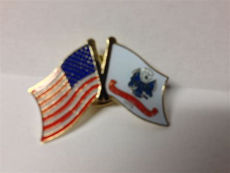 U.S. Flag & U.S Army Lapel Hat Pin New - Gettysburg Souvenirs & Gifts