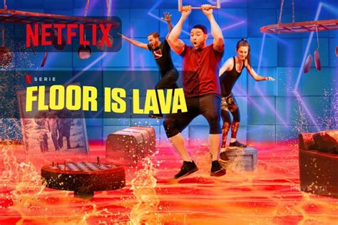Floor is Lava Netflix: squadre competono per navigare nelle stanze inondate di lava - PlayBlog.it