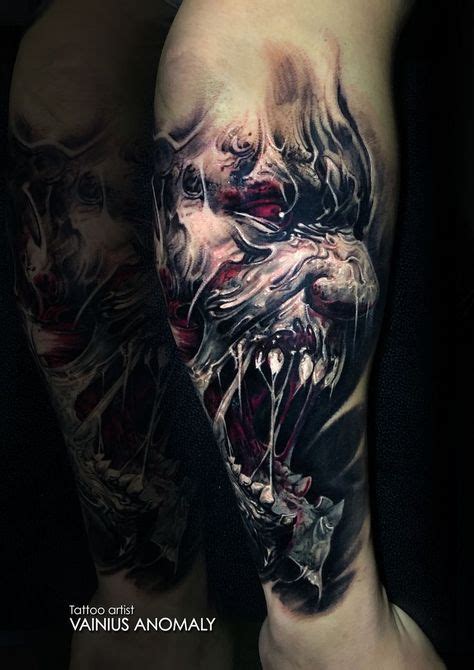 Pin by ola200318 on Tatuaże | Zombie tattoos, Evil tattoos, Evil skull tattoo