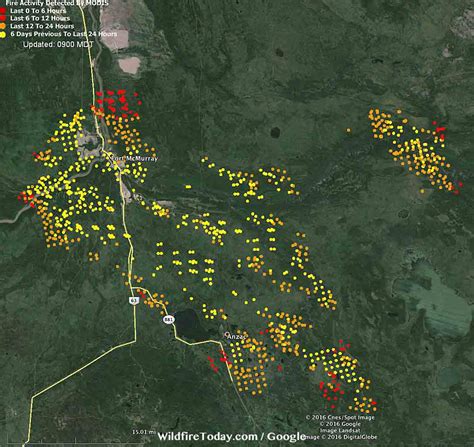 Alberta: Fort McMurray fire continues spreading southeast - Wildfire Today