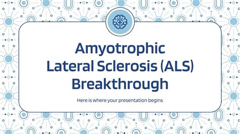 Amyotrophic Lateral Sclerosis (ALS) Breakthrough