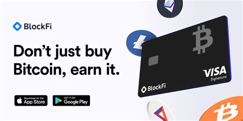 BlockFi Rewards Visa® Signature Card | Visa Crypto Rewards Card