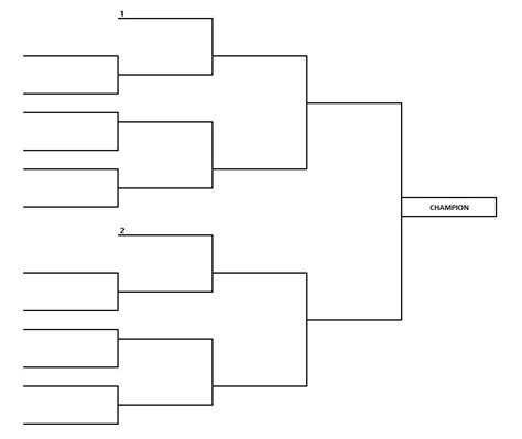 50 Team Bracket Single Elimination Printable Bracket In 14 Different | Images and Photos finder