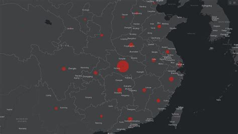 This map tracks the coronavirus in real time