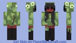 moobloom - green Minecraft Skin