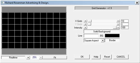 Grid Generator - Grid Generation Photoshop Plugin