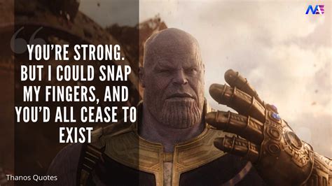 Thanos Quotes Endgame And Infinity War - ShortQuotes.cc