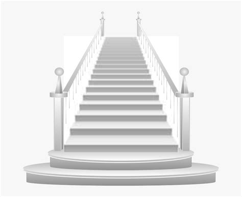 Perspective Drawing - Stairs, HD Png Download - kindpng