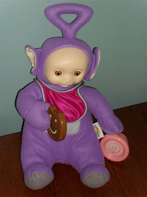 15" plush Purple TELETUBBIES TINKY WINKY talking doll