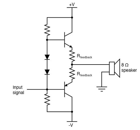 Class B Amplifier Circuit Diagram - vrogue.co