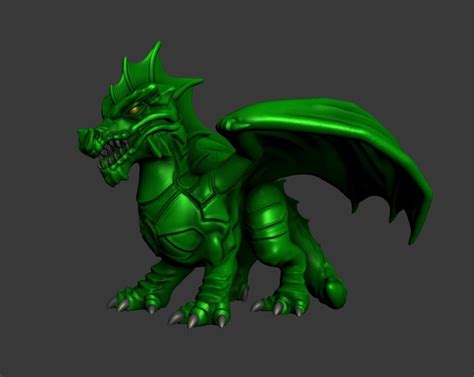 STL file D&D Chromatic Dragon Wyrmling Collection 🐉・3D print model to ...