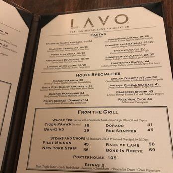 LAVO Italian Restaurant - Order Food Online - 768 Photos & 729 Reviews - Italian - Midtown East ...