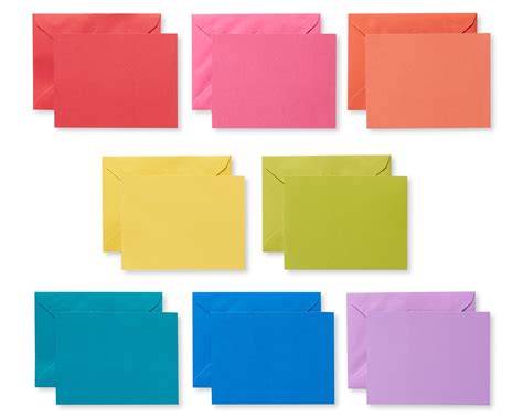 American Greetings Blank Rainbow Note Cards, 200-Count, 4.5" x 5.25", Envelopes Included ...