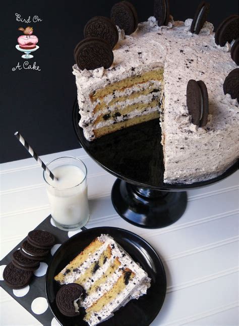 Bird On A Cake: Oreo Cookies and Cream Cake