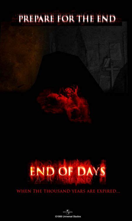 End of Days Movie Poster (#4 of 7) - IMP Awards