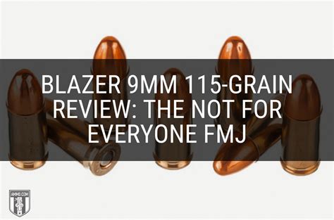 Blazer 9mm 115-Grain Review: The Not for Everyone FMJ