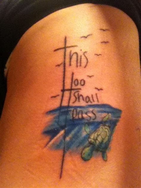 25+ This Too Shall Pass Tattoo Designs That Are Hauntingly beautiful