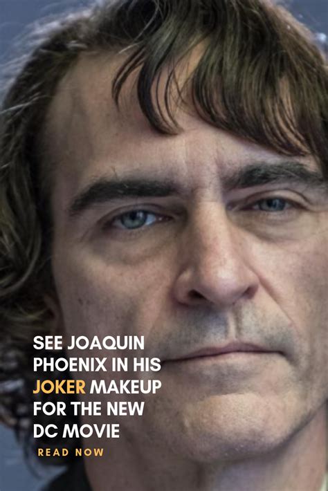 See Joaquin Phoenix In His Joker Makeup For The New DC Movie | Joker ...