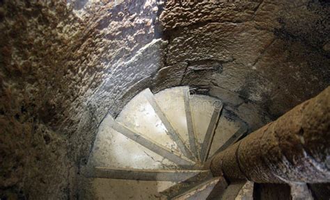 Inside of Belem tower stock photo. Image of stone, downstairs - 50313512