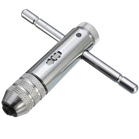 Adjustable 3-8mm T-Handle Ratchet Tap Wrench