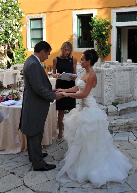 A glorious location on Corfu | Mermaid wedding dress, Wedding dresses ...