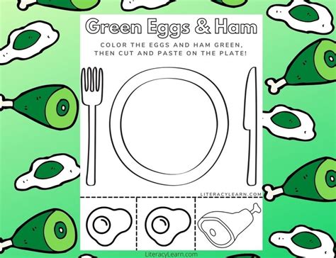 Green Eggs And Ham Printable