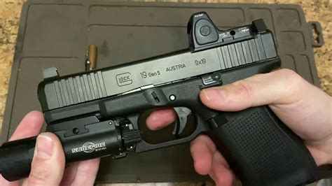 Gen5 Glock 19 MOS, 19M parts, Johnny Glocks Combat Trigger - YouTube