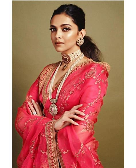 The all time classy Deepika Padukone in Sabyasachi | Indian fashion ...