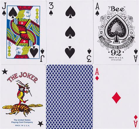 Bee Playing Cards – RarePlayingCards.com