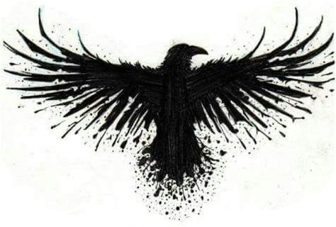 simple raven tattoo designs - Pasquale Ralston