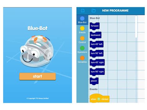 BLUE-BOT: Robot abeja educativo infantil programable