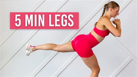 5 MIN LEAN LEGS WORKOUT (Intense & No Equipment) – WeightBlink