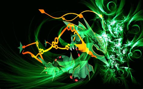 Pokemon Shiny Rayquaza Wallpaper