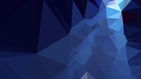 Free Navy Blue Polygon Pattern Abstract Background Vector Image